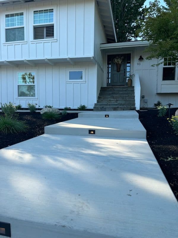 Gallery photos for Concrete Walkway and Bluestone Entrance Enhancement: Image #1