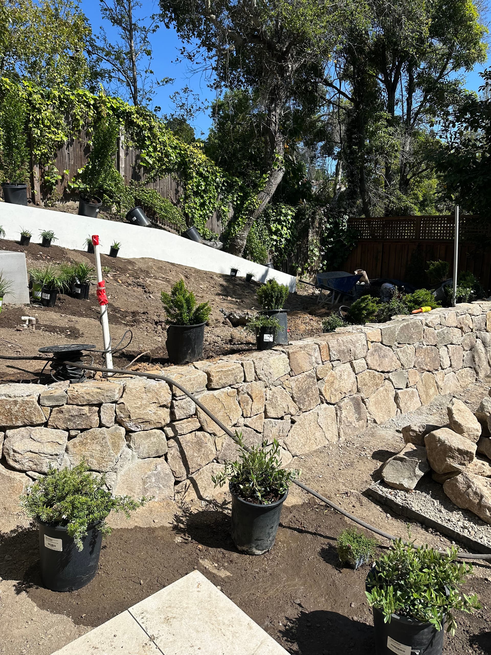 Gallery photos for Natural Stone Walls and Steps Installation in Piedmont: Image #2